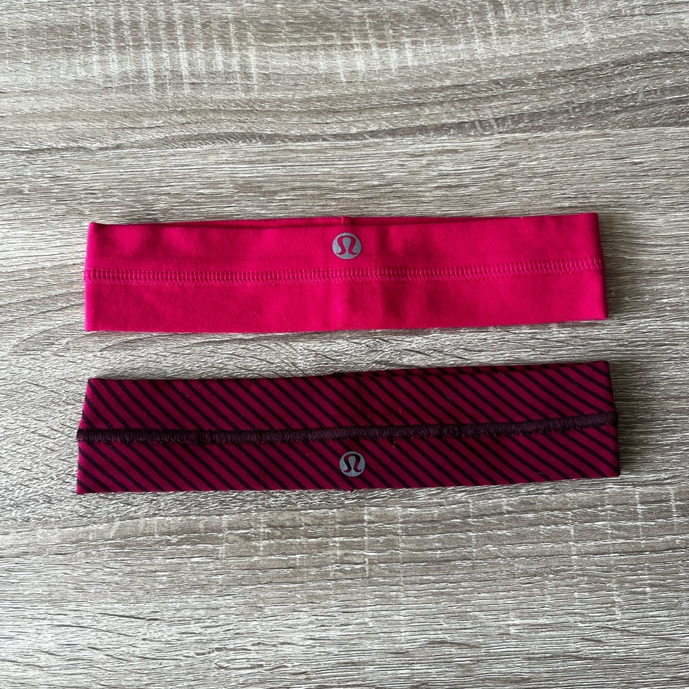 Lululemon headband bundle of 2